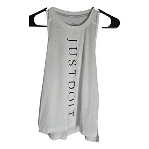 Nike Black and White Sleeveless Muscle Tee